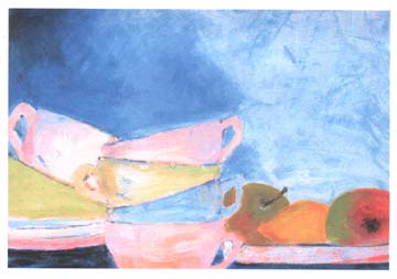 Acrylbild - Nach dem Abwasch