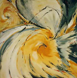 Acrylbild - bluehend