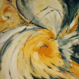 Acrylbild - bluehend